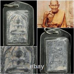 Thai Amulet Buddha Coin LP Suk Prapamonthon Phim Beside Rasami Wrapped Plastic