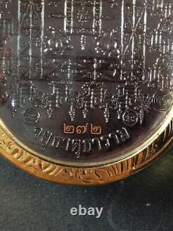 Thai Amulet Buddha Coin LP Tuad TepChomNum Wat ChaTuTadTaRam Luck Rich B. E. 2556