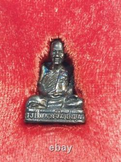 Thai Amulet Buddha Loung Pu Mahachrem 1st Edition Magic luck Wealth talisman