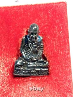 Thai Amulet Buddha Loung Pu Mahachrem 1st Edition Magic luck Wealth talisman