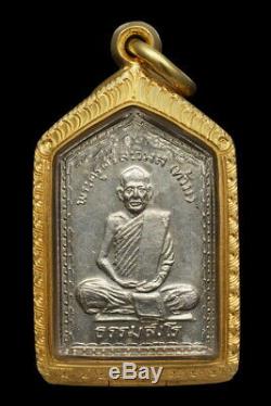 Thai Amulet Buddha Lp Thum(srirawimol) Wat Khaobot Bangsaphan Yai Alpacaa Be2510