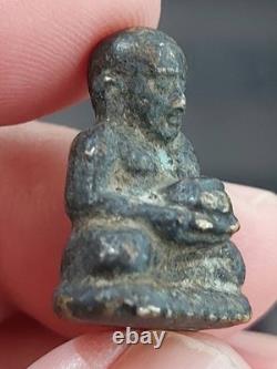 Thai Amulet Buddha Lucky Wealth Magic Pendant