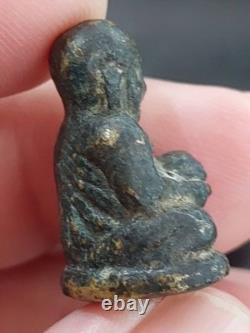 Thai Amulet Buddha Lucky Wealth Magic Pendant