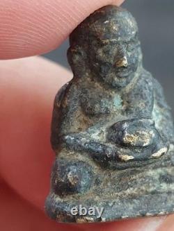 Thai Amulet Buddha Lucky Wealth Magic Pendant