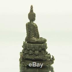 Thai Amulet Buddha PHRA KRING Samret Mini Statue 4cm Nawa Wat SawangArom #2