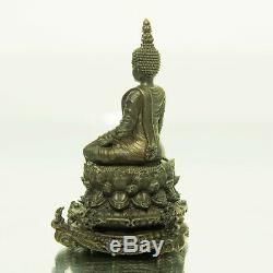 Thai Amulet Buddha PHRA KRING Samret Mini Statue 4cm Nawa Wat SawangArom #2
