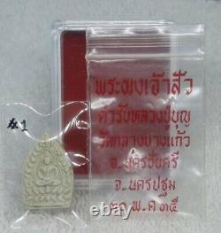 Thai Amulet Buddha Phra Chao Sua Powder Mass Wat Klang Bang Kaew Model 2 Small P