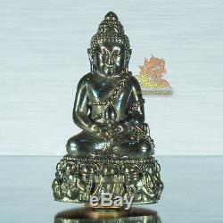Thai Amulet Buddha Phra Kring Mekkasit LP Jan Wat Prachasamakkee BE2559