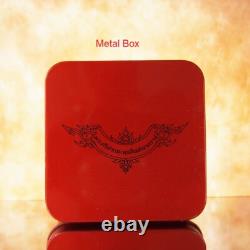 Thai Amulet Buddha Phra Kring Srisakkaya Muchalinda Nagaraj Real Silver #48/99