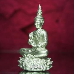 Thai Amulet Buddha Phra Kring YodThong YodKhunPhon Type A Real Silver BE2561