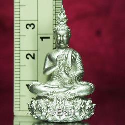 Thai Amulet Buddha Phra Kring YodThong YodKhunPhon Type A Real Silver BE2561