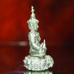 Thai Amulet Buddha Phra Kring YodThong YodKhunPhon Type B Real Silver BE2561