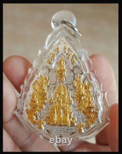 Thai Amulet Buddha Phra Kuntarlard coin 2K wealth By Aj Mom Niranam Tribhumni