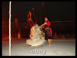 Thai Amulet Buddha Phra Kuntarlard coin 2K wealth By Aj Mom Niranam Tribhumni