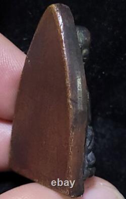 Thai Amulet Buddha Phra L. P. Thuad Tao Reed Wat Chang Hai B. E. 2505 Old, Rare