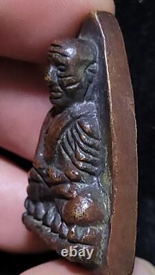 Thai Amulet Buddha Phra L. P. Thuad Tao Reed Wat Chang Hai B. E. 2505 Old, Rare