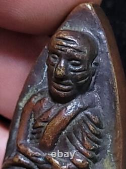 Thai Amulet Buddha Phra L. P. Thuad Tao Reed Wat Chang Hai B. E. 2505 Old, Rare