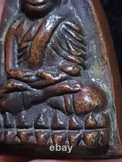 Thai Amulet Buddha Phra L. P. Thuad Tao Reed Wat Chang Hai B. E. 2505 Old, Rare