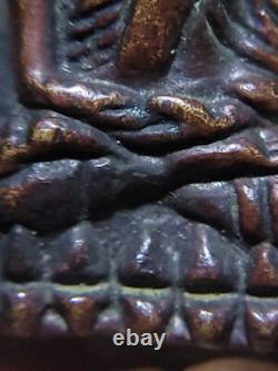 Thai Amulet Buddha Phra L. P. Thuad Tao Reed Wat Chang Hai B. E. 2505 Old, Rare
