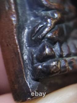 Thai Amulet Buddha Phra L. P. Thuad Tao Reed Wat Chang Hai B. E. 2505 Old, Rare