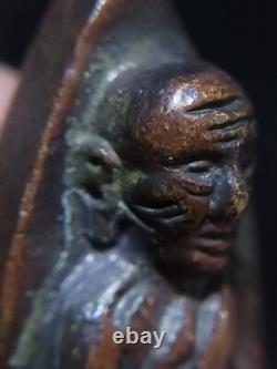 Thai Amulet Buddha Phra L. P. Thuad Tao Reed Wat Chang Hai B. E. 2505 Old, Rare