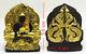 Thai Amulet Buddha Phra Phut Metta Black Gold Herb108 year By Kruba Ket 2560