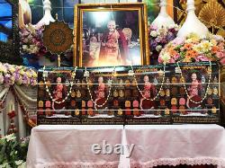 Thai Amulet Buddha Phra Phut Metta Black Gold Herb108 year By Kruba Ket 2560