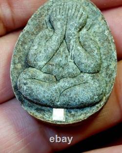 Thai Amulet Buddha Phra Pidta Jumbo Lp Toh lucky pendant Rare Talisman