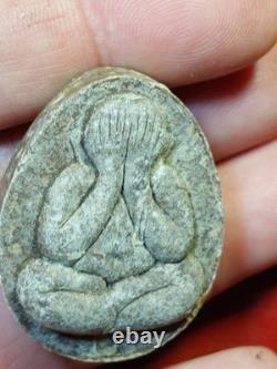 Thai Amulet Buddha Phra Pidta Jumbo Lp Toh lucky pendant Rare Talisman