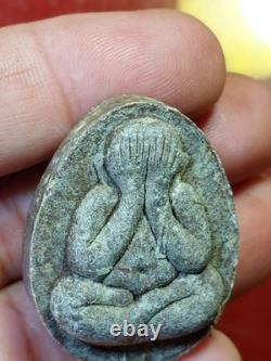 Thai Amulet Buddha Phra Pidta Jumbo Lp Toh lucky pendant Rare Talisman