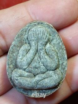 Thai Amulet Buddha Phra Pidta Jumbo Lp Toh lucky pendant Rare Talisman