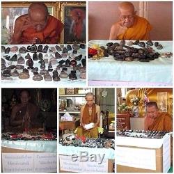 Thai Amulet Buddha Phra Somdej Leklai Carved 24K Pure Solid Gold Pendent Amazin