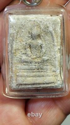 Thai Amulet Buddha Phra Somdej Lp Channarong Original from Temple Real Pendant