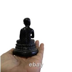 Thai Amulet Buddha Phra Upakut Posture Jok Bat Stop Sun wealth greatness powerfu