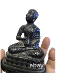 Thai Amulet Buddha Phra Upakut Posture Jok Bat Stop Sun wealth greatness powerfu