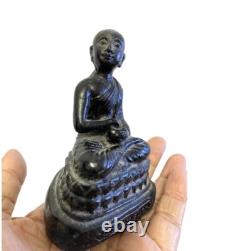 Thai Amulet Buddha Phra Upakut Posture Jok Bat Stop Sun wealth greatness powerfu