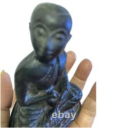 Thai Amulet Buddha Phra Upakut Posture Jok Bat Stop Sun wealth greatness powerfu