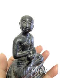 Thai Amulet Buddha Phra Upakut Posture Jok Bat Stop Sun wealth greatness powerfu