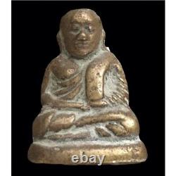 Thai Amulet Buddha Statue LP Ngern Niyom Phim Christmas Gift Rich Luck Wish No. 2