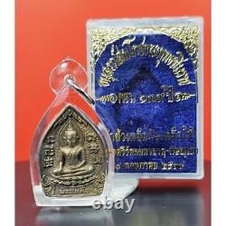 Thai Amulet Chao Sua Surplus Year 1996 Buddha Chinnarat Behind Phra Luea Luck