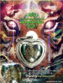 Thai Amulet Charm Talisman Lucky Love Protection Ajarn O Pendant Buddha LP N9