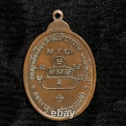 Thai Amulet Coin talisman Pendant Charm Luck Protection Magic Temple Buddha