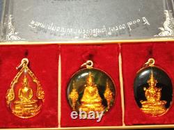 Thai Amulet Emerald Buddha behind King Rama I year1981 3Holy Wat Pho(Chetuphon)