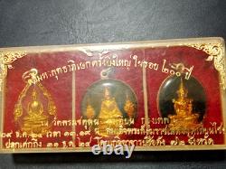 Thai Amulet Emerald Buddha behind King Rama I year1981 3Holy Wat Pho(Chetuphon)