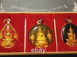 Thai Amulet Emerald Buddha behind King Rama I year1981 3Holy Wat Pho(Chetuphon)