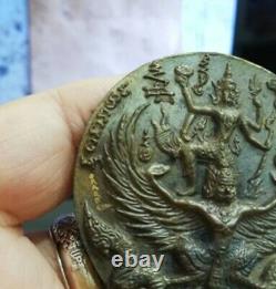 Thai Amulet Genuine Garuda Buddha pendant Talisman Lucky Rich Life Protect