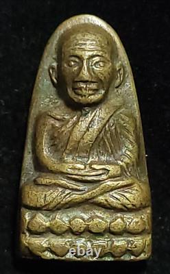Thai Amulet Lp. Thuad Be. 2505 Great Buddha Lucky, Rich, Safe And Secure