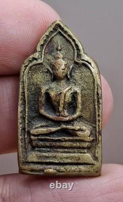 Thai Amulet Luang Pho Tha Wat Phaniang Taek Buddha Pendant Vintage Thai Amulet