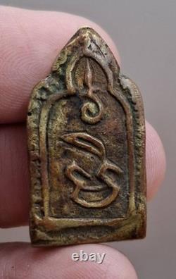 Thai Amulet Luang Pho Tha Wat Phaniang Taek Buddha Pendant Vintage Thai Amulet