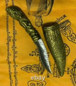 Thai Amulet Meed Mor Talisman Dagger Knife Sword Shaman Buddha Leklai Ganesha